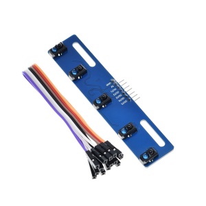 5-Kanalni Infracrveni Senzor za Praćenje Linije TCRT5000 (Line Follower) - za Arduino i Pametna Vozila - Img 7