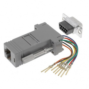 Adapter DB9 M-RJ45 F