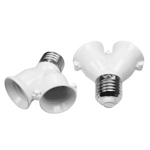 Adapter za sijalično grlo sa E27 na 2xE27 – Razdelnik za dve sijalice - Img 3