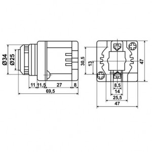 Alarmna sirena FM-3 230VAC - Img 2