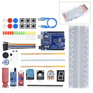 Arduino UNO R3 Edukativni Starter Kit - Početni Set sa Senzorima i Breadboard-om - Img 2