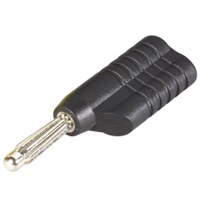 Banana 4mm S4041 crna