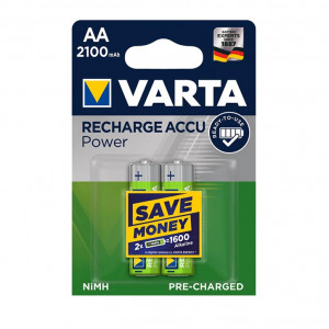 Baterija punjiva NiMh AA 1.2V 2100mAh VARTA blister 2/1