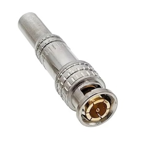 BNC M RG6 šraf metalni sa uvodnikom pozlaćeni