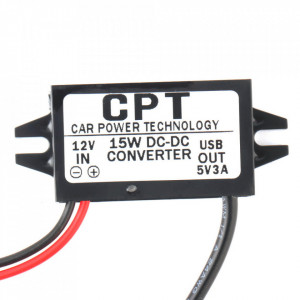 DC-DC konvertor 12VDC na 5VDC 3A sa mikro USB priključkom - Img 3