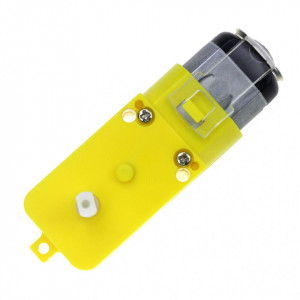 DC Motor sa reduktorom i točkom 3-6V (TT motor) za Arduino i robotiku - Img 5
