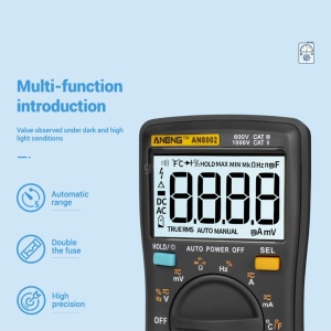 Digitalni multimetar AN8002 - Img 5