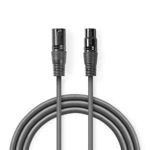 DMX kabl 3-pin XLR muški - ženski (3m) - Img 2