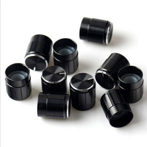 Dugme za potenciometar 15x17mm crno - Img 3