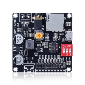 DY-HU20T V1.0 MP3 Audio Modul za Reprodukciju sa Pojačalom 20W DC 6V-35V MP3/WAV - Img 2