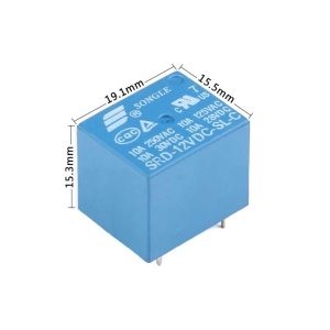Elektromagnetni Relej Songle SRD-12VDC-SL-C 12V 10A 250VAC SPDT 5-pin - Img 4