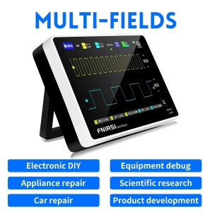 FNIRSI 1013D Digitalni Tablet Osciloskop 100MHz 2 Kanala 7" Touchscreen - Img 9