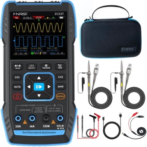 FNIRSI 2C53T 3-u-1 Digitalni Osciloskop, Multimetar i Generator Signala