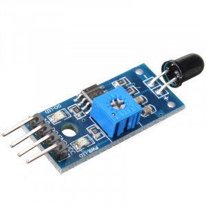 Infracrveni (IR) Senzor Detektor Plamena i Vatre za Arduino i Mikrokontrolere LM393 Modul - Img 6