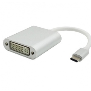 Kabl adapter USB3.1 C M-DVI F