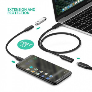 Kabl USB C muški-USB C ženski 0.5m - Img 4