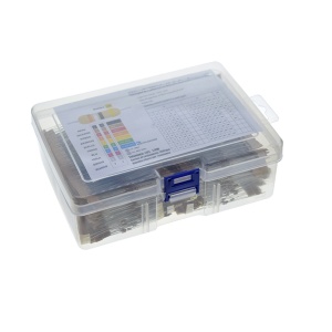 Komplet Ugljenoslojnih Otpornika 1/8W (1Ω - 10MΩ) - 2600 komada / 130 vrednosti u kutiji