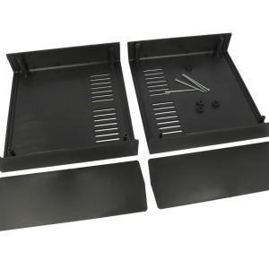 Kradex Z17 Plastična Kutija za Elektroniku 235x217x92mm - Crna - Img 2