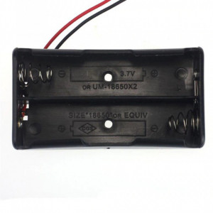 Kućište za dve 18650 baterije sa žicama (3.7V - 7.4V) - Img 6