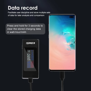 Multifunkcionalni USB-C Tester i Voltmetar Ampermetar KWS-065C - Digitalni Merač Napona i Struje / Tester za punjače - Img 5