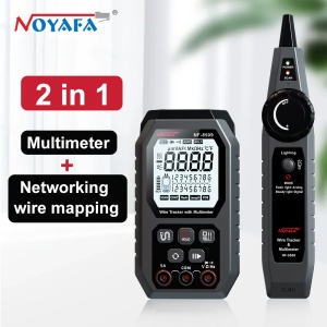 NOYAFA NF-8509 2-u-1 Tester mrežnih kablova i Digitalni Multimetar – PoE, TDR, NCV - Img 2