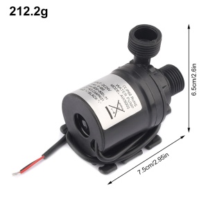 Potopna Mini Cirkulaciona Pumpa za Vodu 12V/24V DC 800L/h AW500S - za Solarne Sisteme i Akvarijume - Img 4