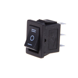 Prekidač 13x19mm 6A 250VAC ON-OFF-ON