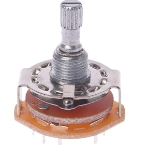 Preklopnik RS25 6 položaja 2-pol PCB