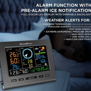 Profesionalna WiFi Meteo Stanica Nicetyweather FT0366RF sa Solarnim 7-u-1 Senzorom - Img 6