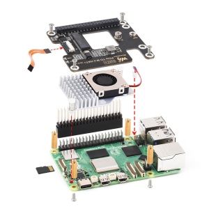 RaspberryPi 5 PCIe na M.2 adapter - Img 7