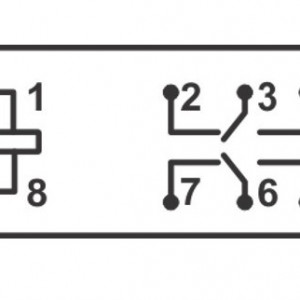 Rele JQX-14FC-2C 230VAC - Img 2