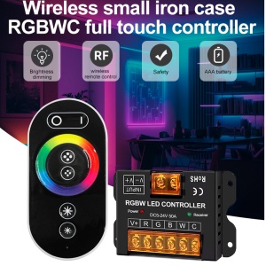 RGBW LED Kontroler sa Touch Daljinskim Upravljačem 5-24V 40A (480W/960W)