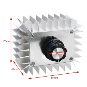 SCR Regulator Napona 220V 5000W – Dimer za Motor, Grejač i Svetlo - Img 2