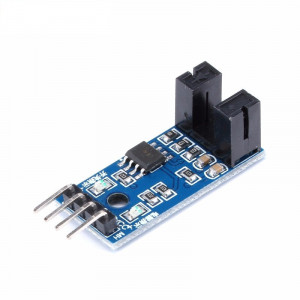 Senzor brzine LM393 sa optičkim prorezom 5mm za Arduino - Za merenje obrtaja i robotiku - Img 4
