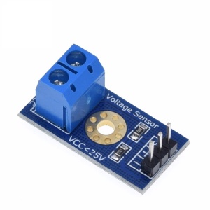 Senzor za Merenje Napona 0-25V DC Modul za Arduino i Mikrokontrolere - Img 4
