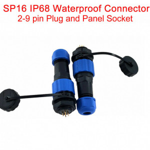 Set vodootpornih konektora SP16 4 pina - Img 4