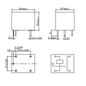 Songle Elektromagnetni Relej 5V 10A SRD-05VDC-SL-C (SPDT 5-pin) - za Arduino i elektroniku - Img 6