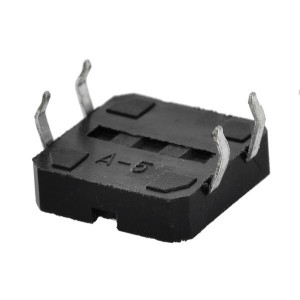 Taktilni Mikroprekidač Taster 12x12x4.3mm za Arduino i Elektroniku (4-pin) - THT za Štampane Ploče - Img 2