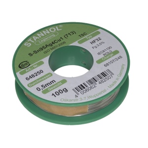 Tinol žica za lemljenje 0.5mm 100gr STANNOL PBF