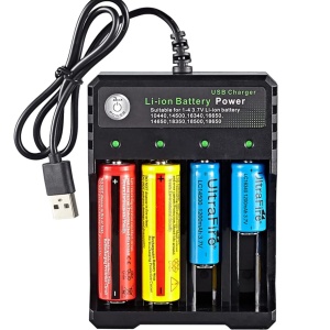 Univerzalni USB Punjač za Li-ion Baterije 18650 (4 Slota) – 3.7V - Img 4