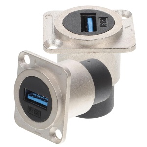 USB 3.0 Panel Mount Konektor D-Tip (Ženski na Ženski) - Img 1