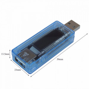 USB Tester Keweisi KWS-V20 – Merač Napona, Struje i Kapaciteta - Img 5