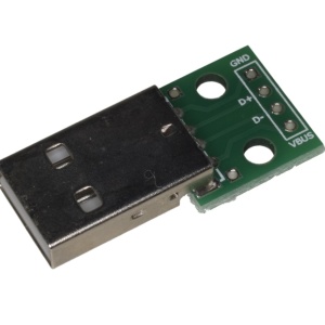 USB Tip-A Muški Breakout Modul - DIP Adapter 4-pina