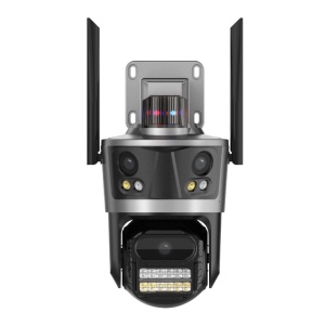 WiFi IP Kamera sa Tri Objektiva 8MP – 10x Zoom, PTZ, AI Tracking i Noćni Vid u Boji - Img 3