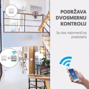 WiFi smart modul prekidač bez N provodnika (za ugradnju u doznu) - Img 5