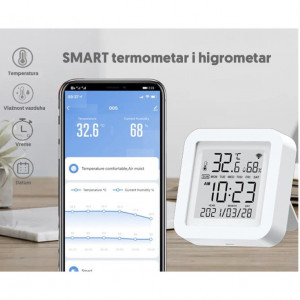 WiFi smart termometar i higrometar WFS-TH06A - Img 3