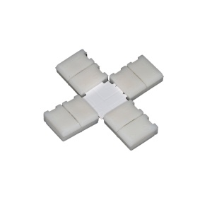 X spojnica za LED traku 5050 – 8mm / 2-pin (Bez lemljenja)