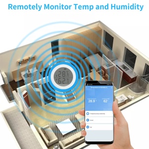 ZigBee Pametni Termometar i Higrometar – Senzor Temperature i Vlažnosti (Tuya Smart) - Img 2
