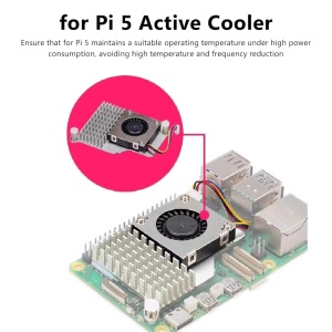 Zvanični Raspberry Pi 5 Active Cooler – Kuler i hladnjak za RPi5 - Img 4
