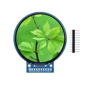 2.1" Okrugli TFT LCD Ekran Modul GC9B72 360x360 SPI za Arduino - Img 4
